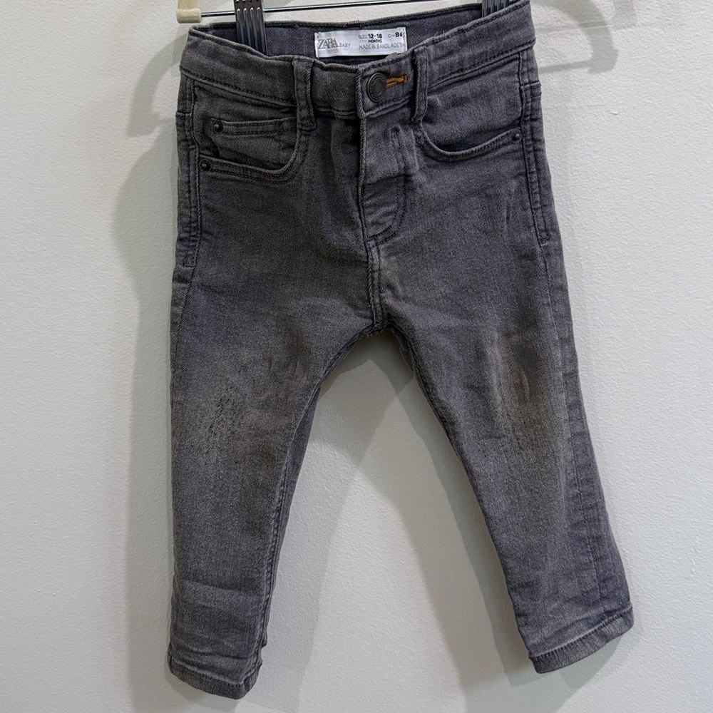 Zara Kids Gray Denim Jeans